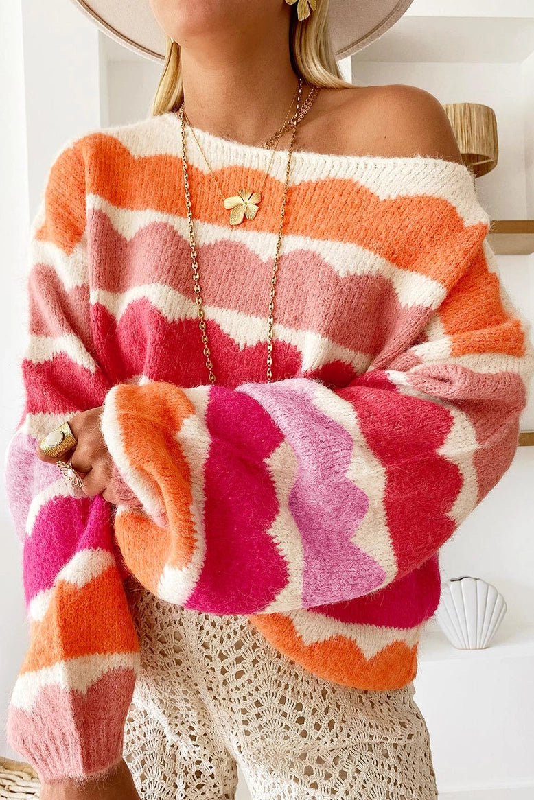 Emily bubble sleeved sweater